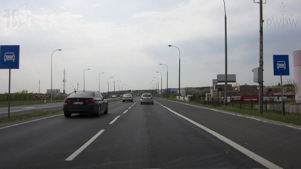 At what speed are you allowed to drive a passenger car on the road beyond this sign?